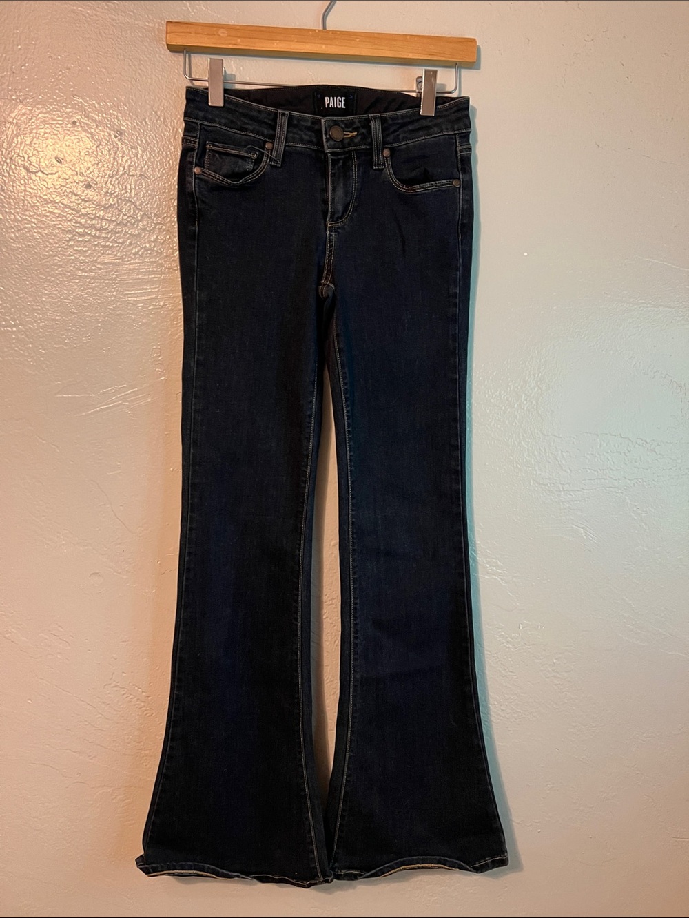 Paige Lou Lou Jeans Dark Blue SZ  25